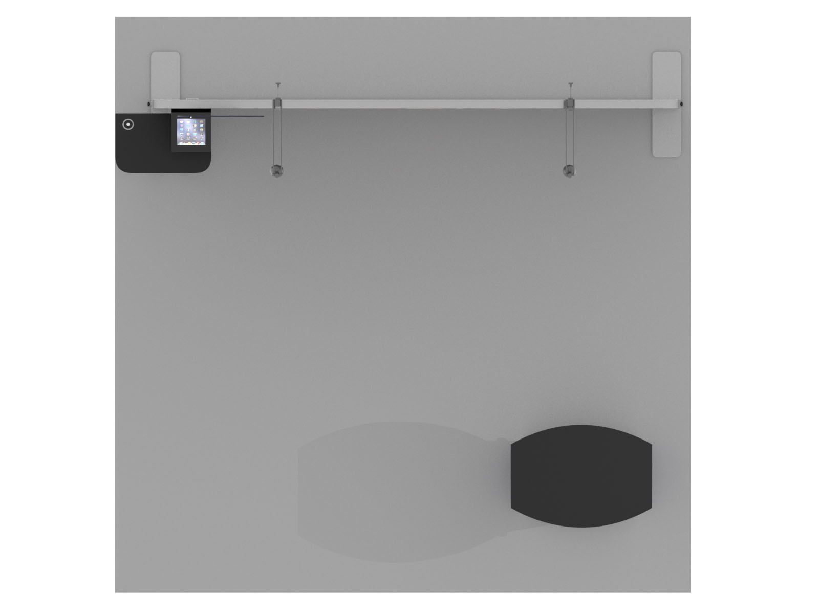 SYK-1026 Symphony Portable Displays -- Plan View